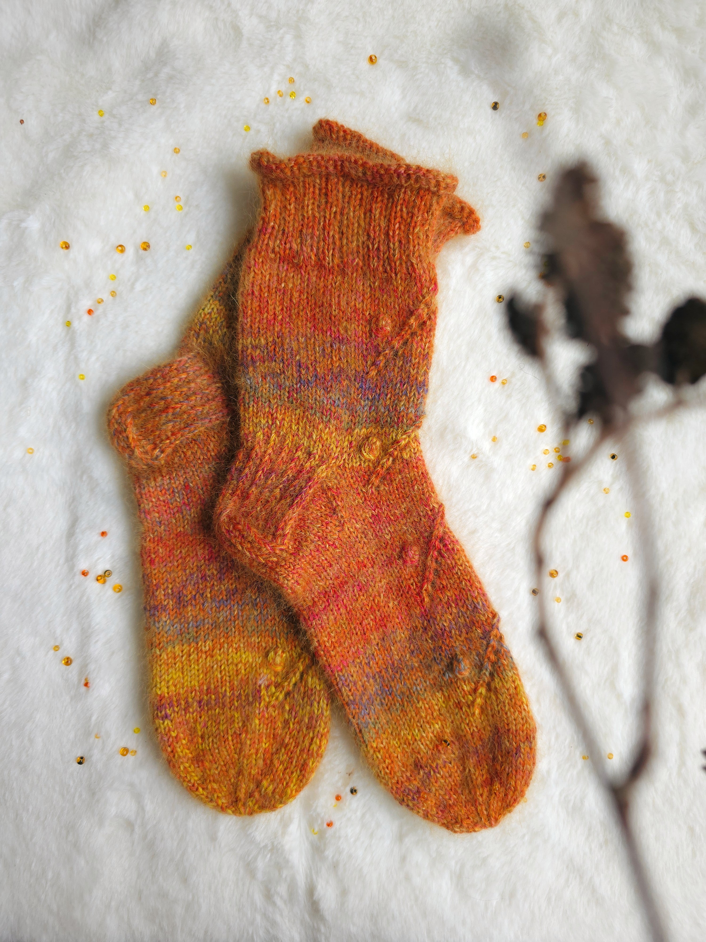 Warm and soft merino socks for everyday wear