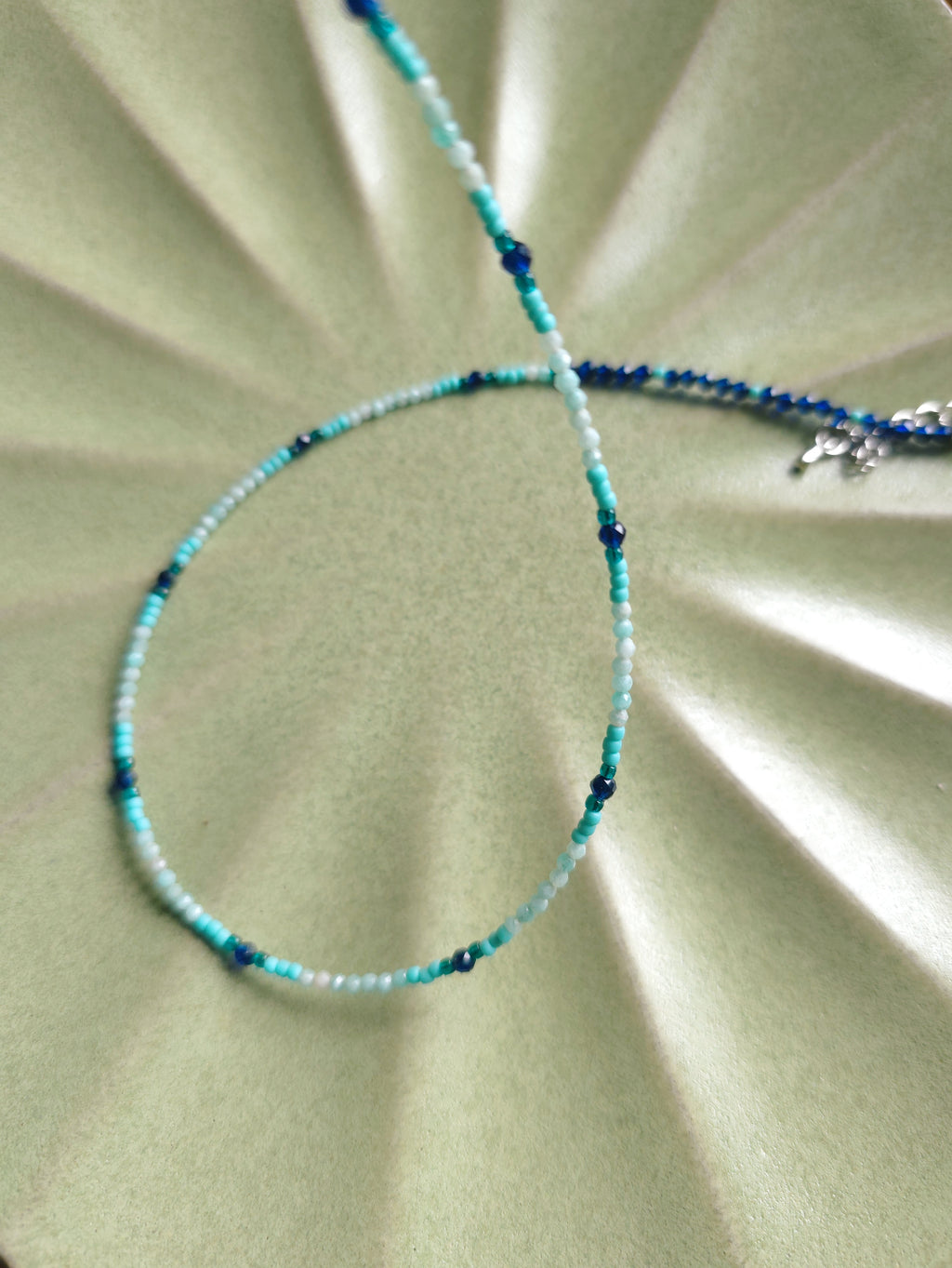 Blue lagoon necklace