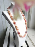 Dreamy light pink necklace